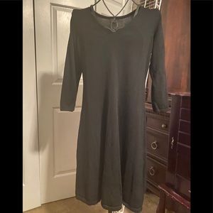 Black Worthington Sweater Dress - like new